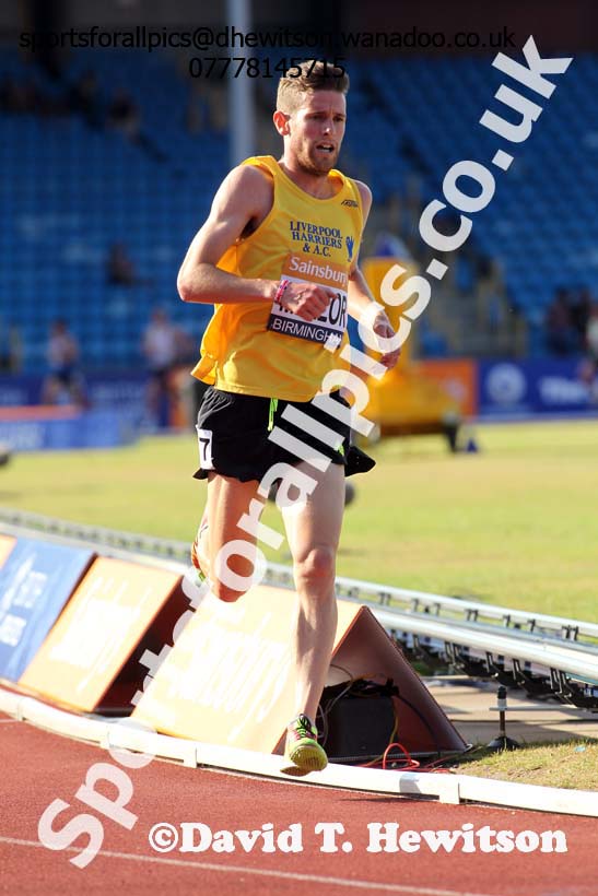 Mens 5000 metres, Sainsbury's British Champs, Alexander Stadium, Birmingham. Photo: David T. Hewitson/Sprts for All Pics